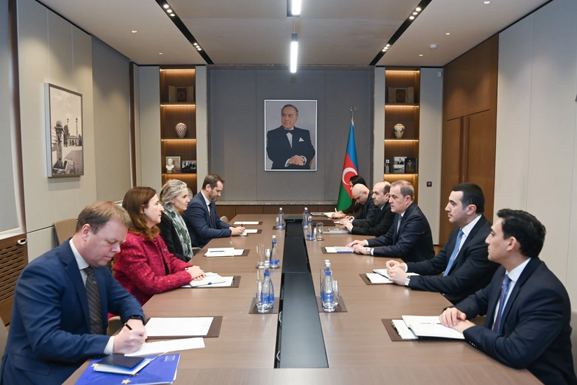 Azerbaijani FM briefs EU envoy on progress in peace process with Armenia