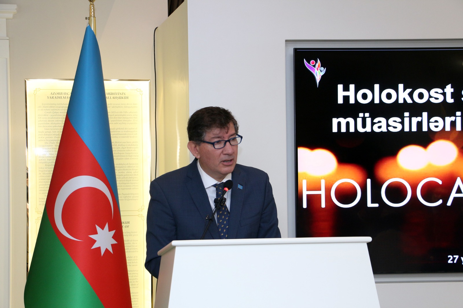 “Holokost soyqırımı müasirlərin gözü ilə” adlı tədbir keçirilib - FOTO