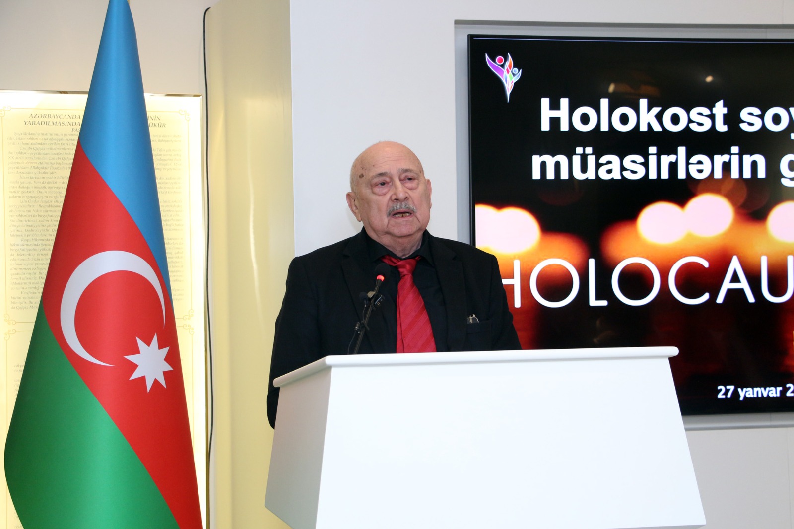 “Holokost soyqırımı müasirlərin gözü ilə” adlı tədbir keçirilib - FOTO