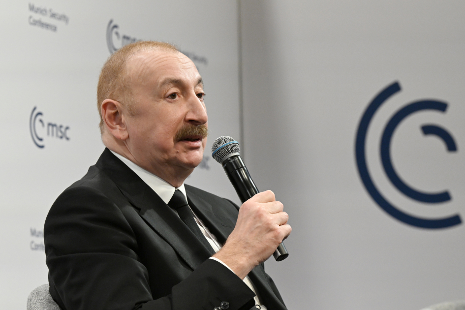 Президент Ильхам Алиев принял участие в панельных дискуссиях в Мюнхене - ОБНОВЛЕНО