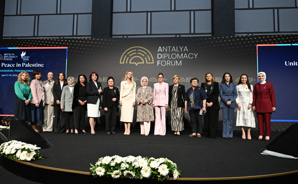 Azerbaijan’s First Lady Mehriban Aliyeva attended panel session on “United for Peace in Palestine: Confronting Scholasticide, Protecting Future” in Antalya