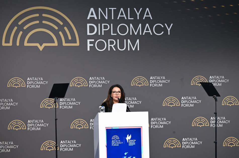 Azerbaijan’s First Lady Mehriban Aliyeva attended panel session on “United for Peace in Palestine: Confronting Scholasticide, Protecting Future” in Antalya