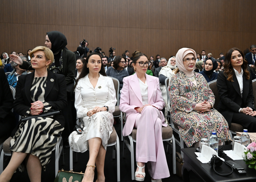 Azerbaijan’s First Lady Mehriban Aliyeva attended panel session on “United for Peace in Palestine: Confronting Scholasticide, Protecting Future” in Antalya