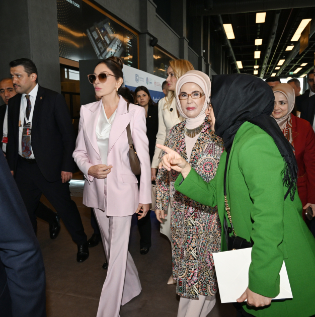 Azerbaijan’s First Lady Mehriban Aliyeva attended panel session on “United for Peace in Palestine: Confronting Scholasticide, Protecting Future” in Antalya