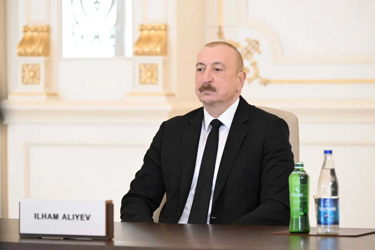 Президент Ильхам Алиев выступил в формате видеосвязи на 8-м Саммите ЕПС