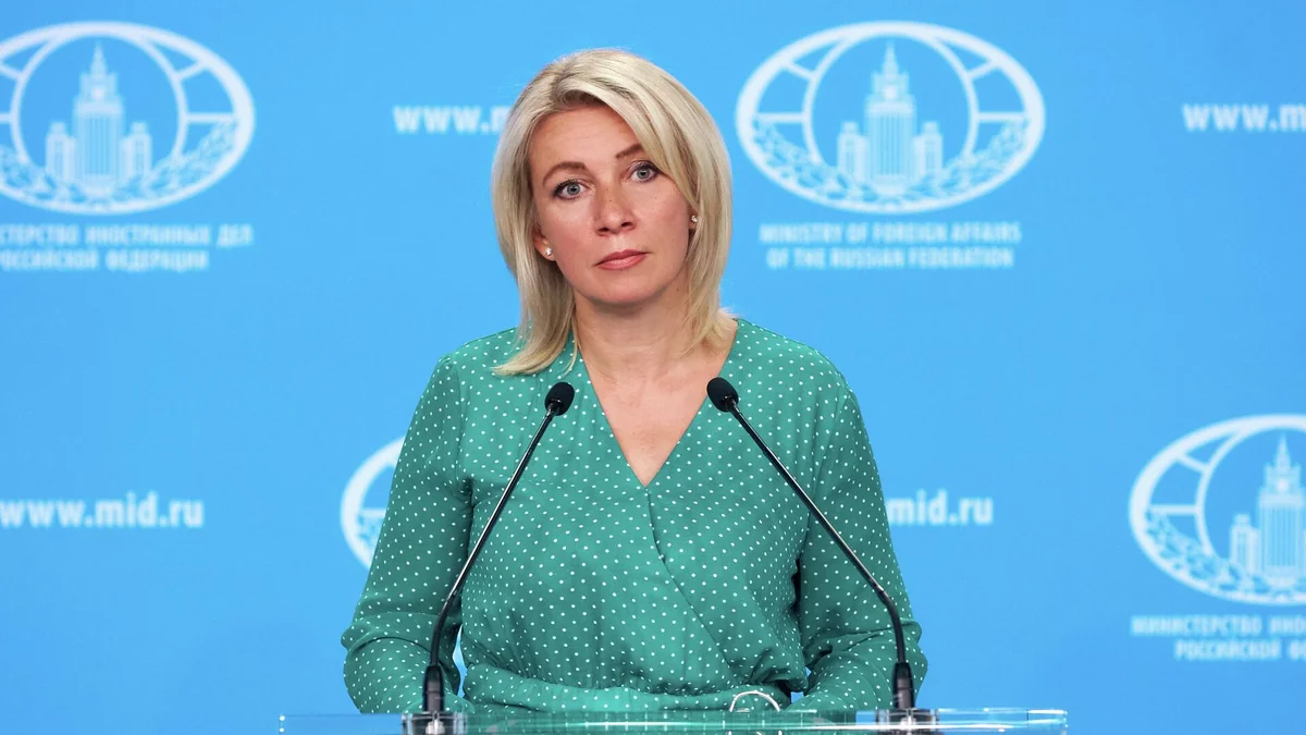 Zakharova: Moscow in close contact with Baku over incident with Azerbaijani sailors