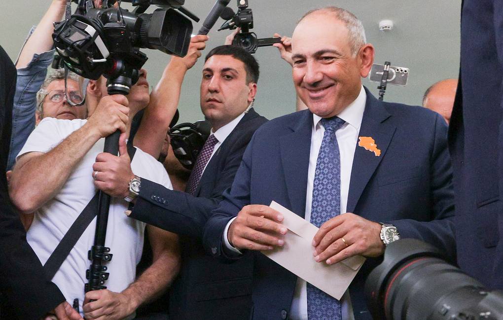 Nikol Pashinyan's party leads with 51.03% of the vote: Armenia's CEC