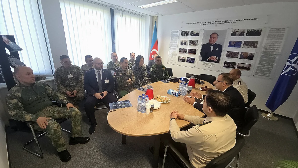    NATO yanında Azərbaycan nümayəndəliyində beynəlxalq görüş keçirilib