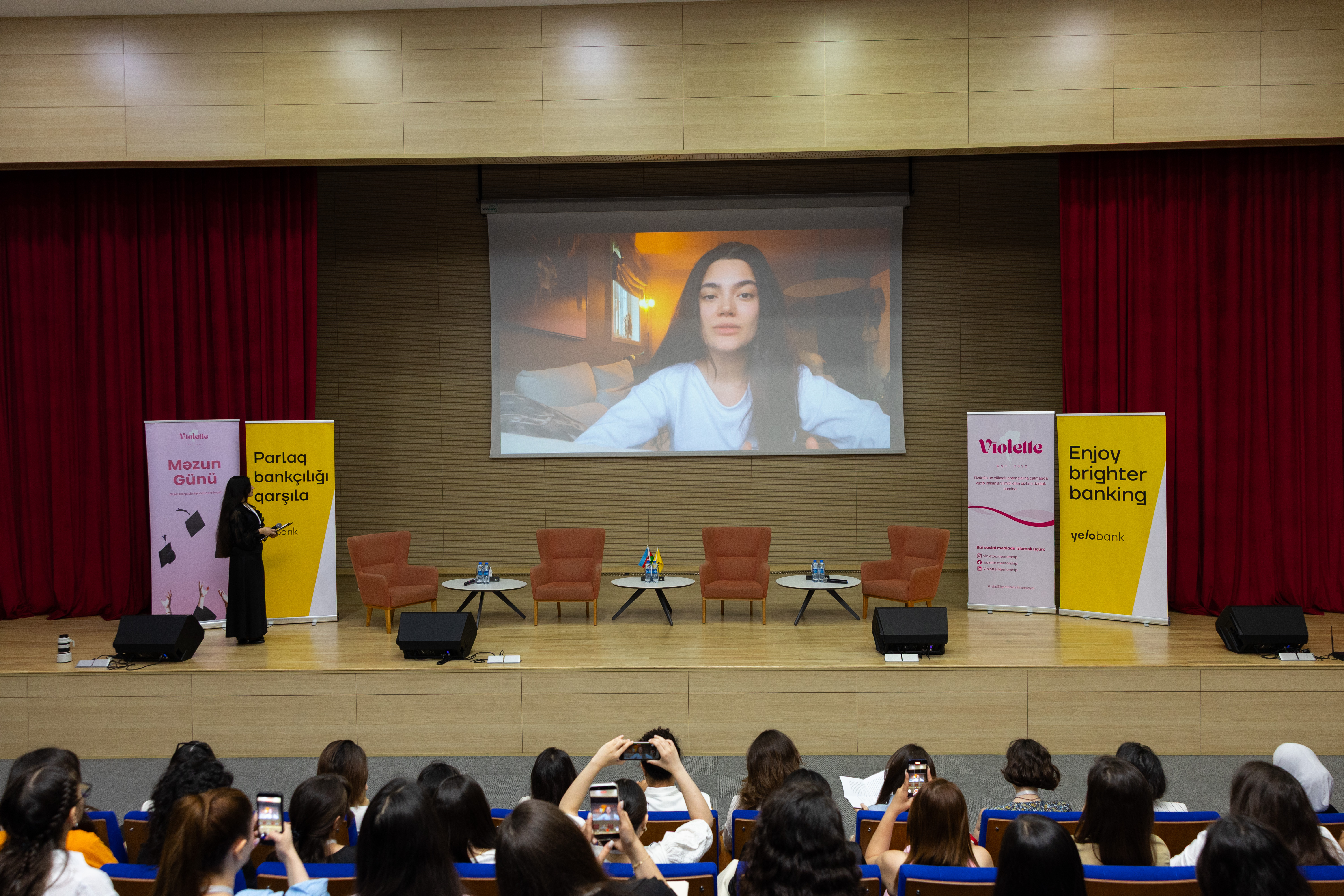 Yelo Bank-da Violette Mentorship-in məzun günü keçirilib - FOTO